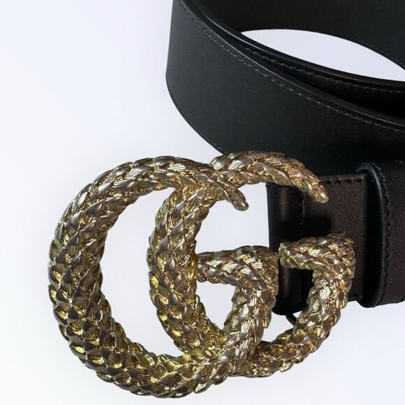Gucci GH Leather Belt 85 - Picture 4 of 5